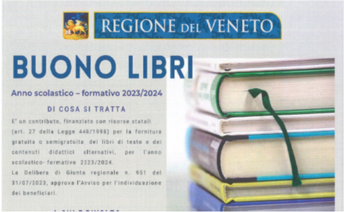 BUONO LIBRI ANNO FORMATIVO 2023-2024
